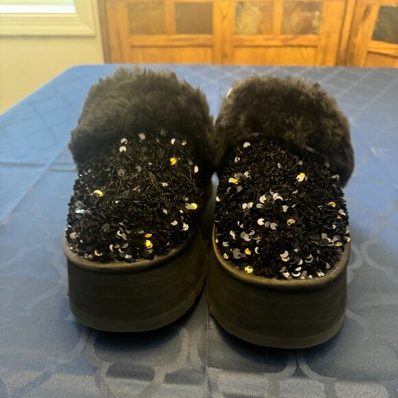 UGG Funkette platform sequin slides ~ 9 - Picture 7 of 9